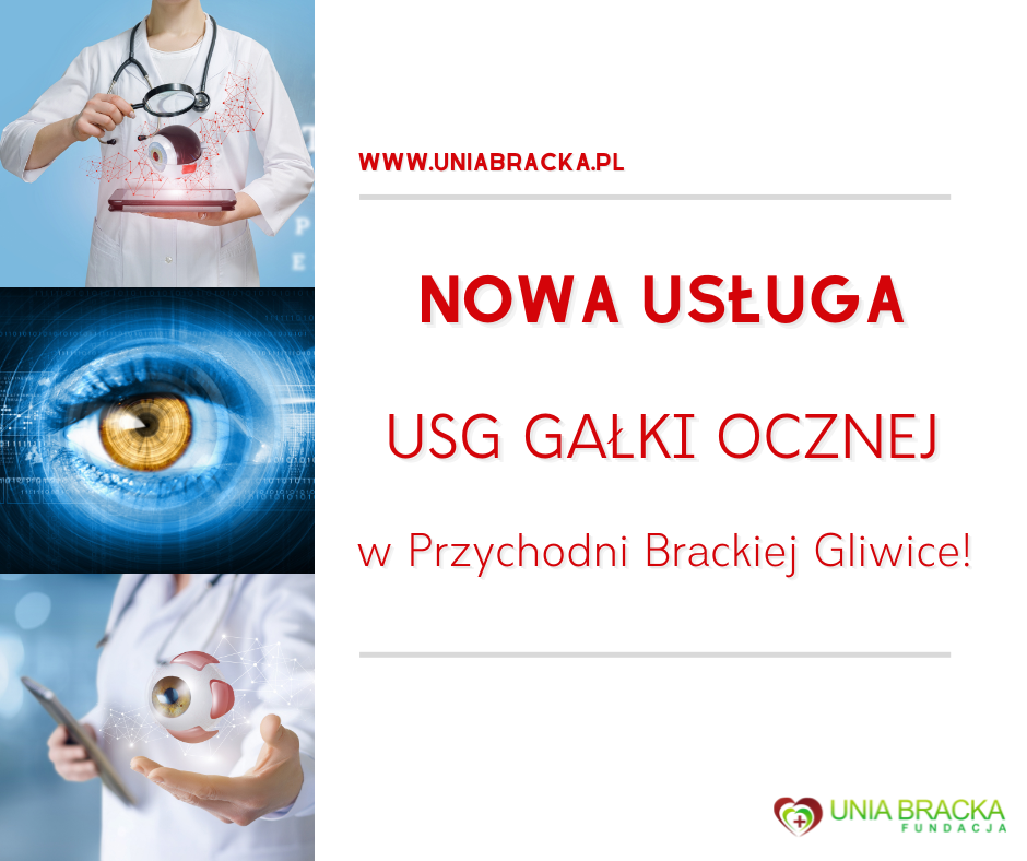 USG gałki ocznej Gliwice