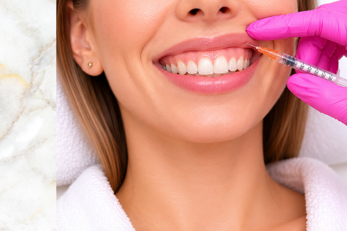 Uśmiech dziąsłowy "gummy smile"